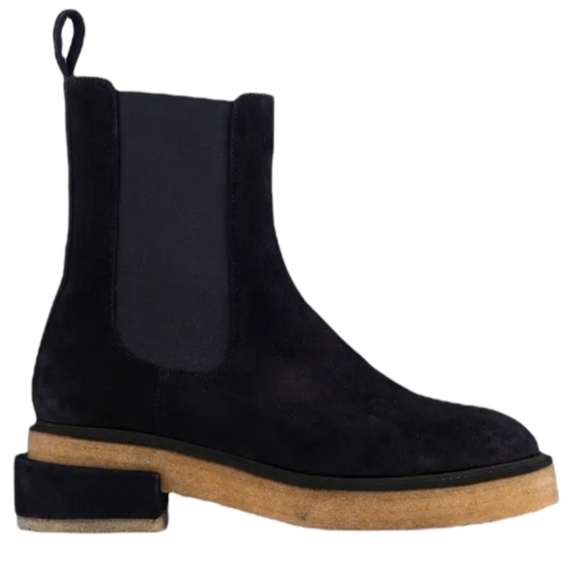NEW FRAME Le Canon Chelsea Platform Boot Black Sz 8 - Picture 8 of 12